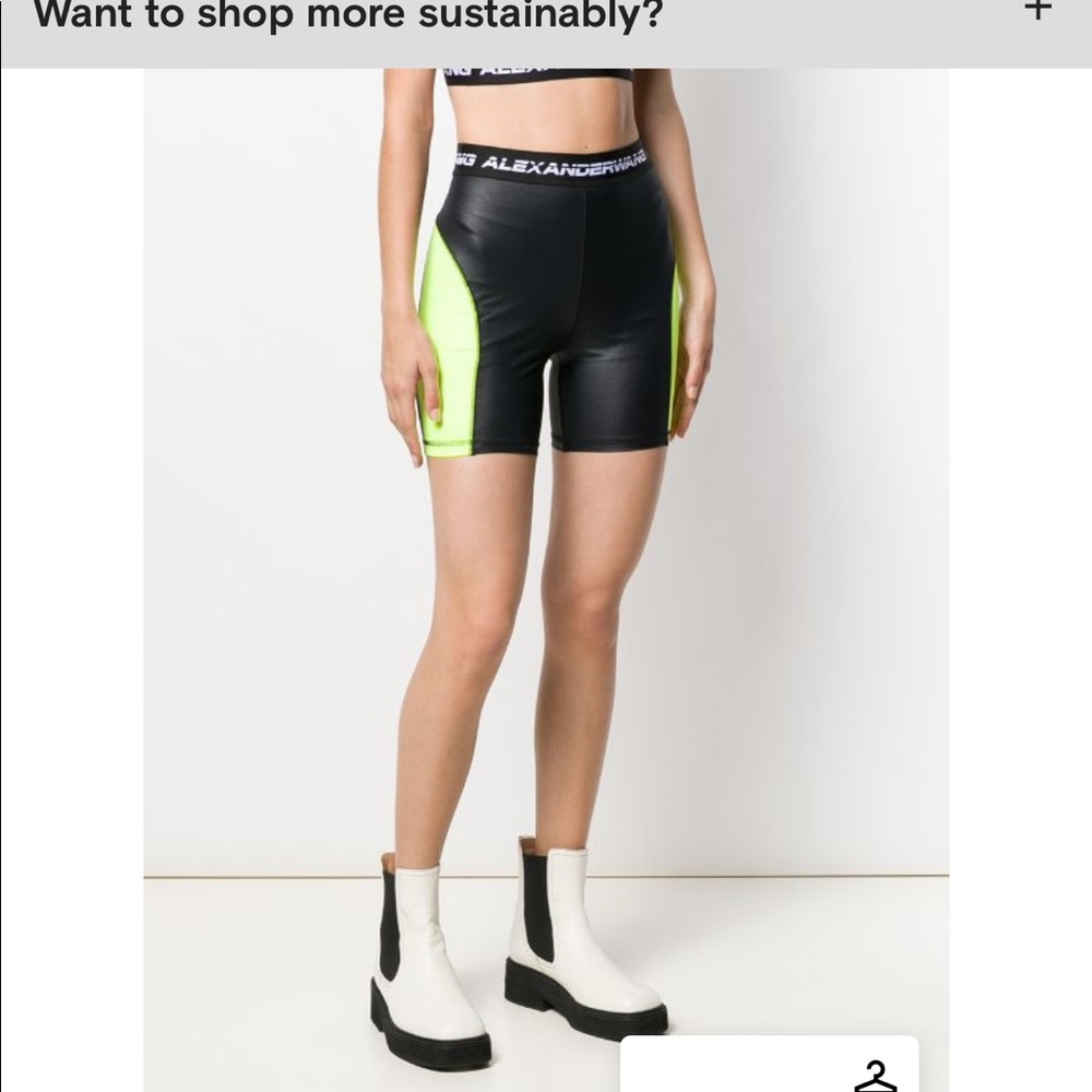 T by Alexander Wang cycling shorts